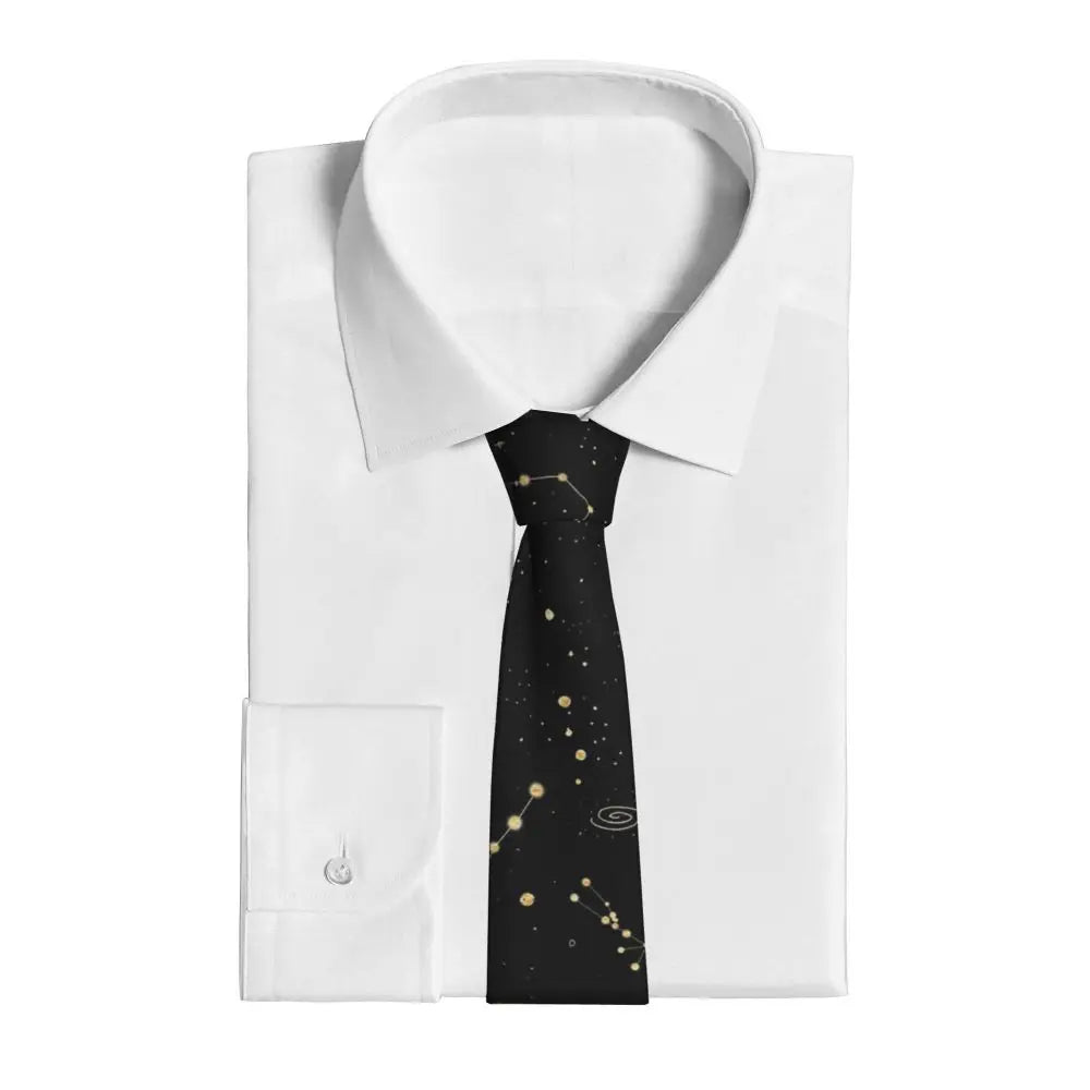 Astronomer Galaxy Themed Tie