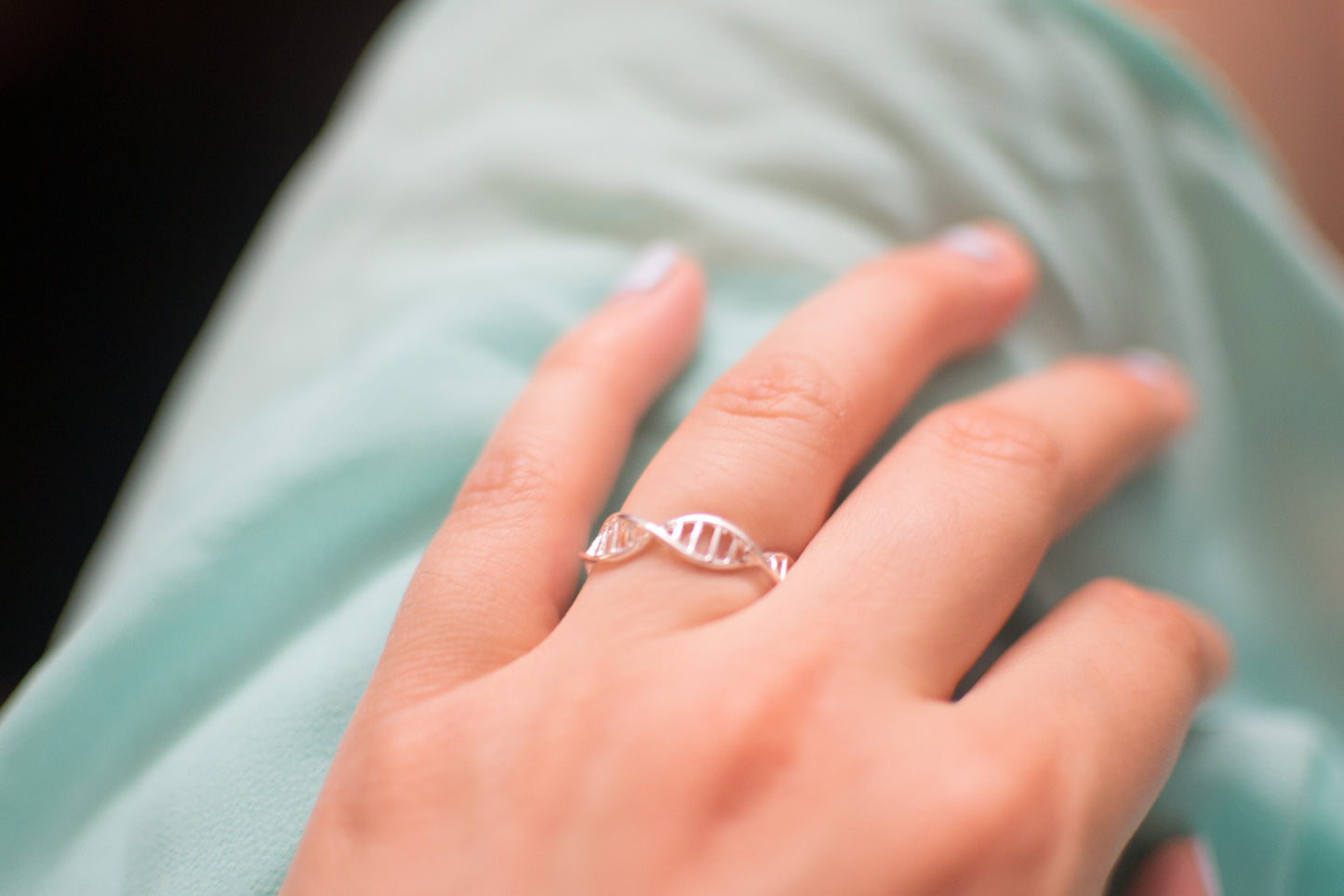 EKG and DNA Jewelry Set