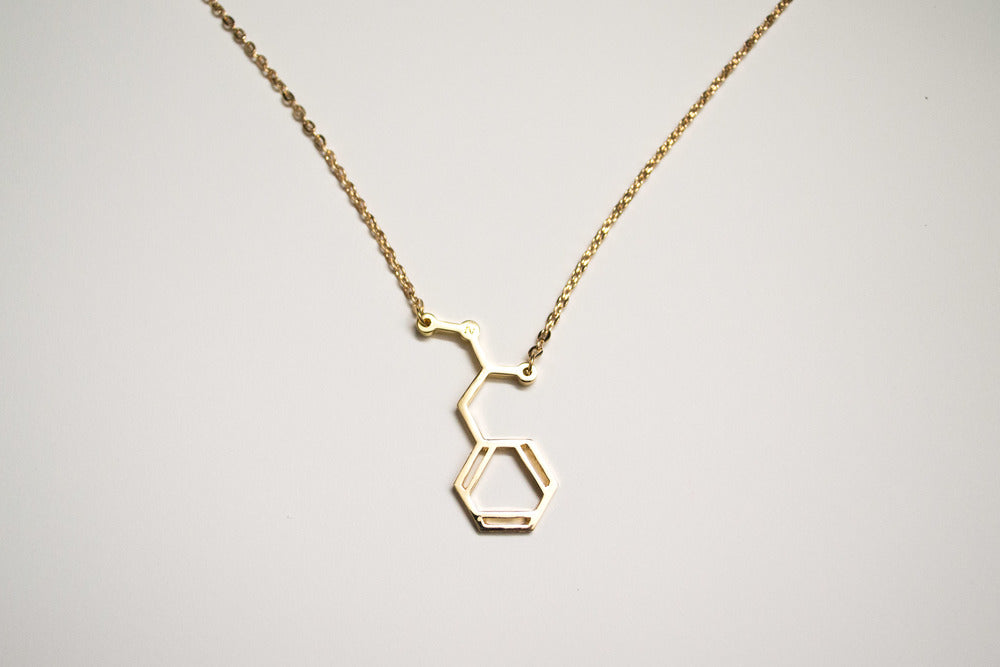 Methamphetamine Molecule Necklace