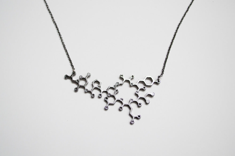 Oxytocin love Molecule Necklace The Molecule Shop
