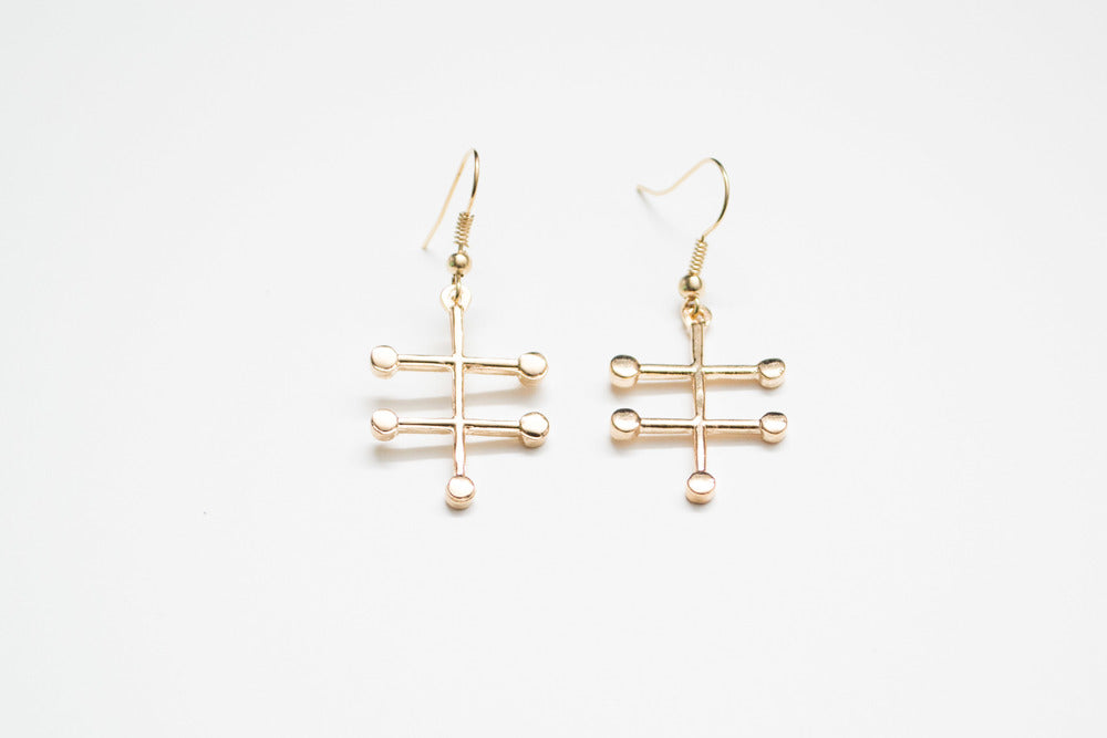 Ethanol(Alcohol) Earrings