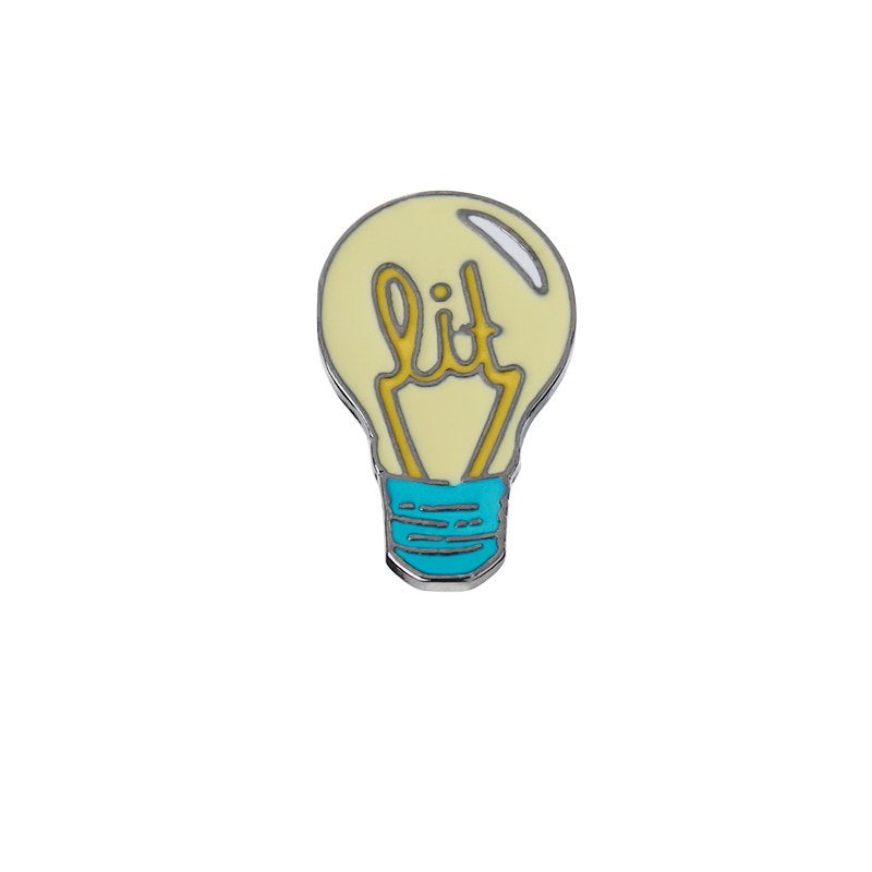 It's "lit" bulb pin