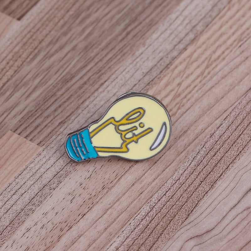 It's "lit" bulb pin