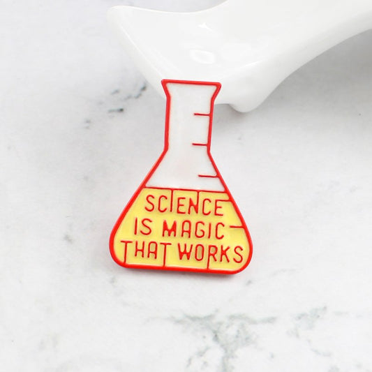 Science is Magic that Works Pin/Brooch
