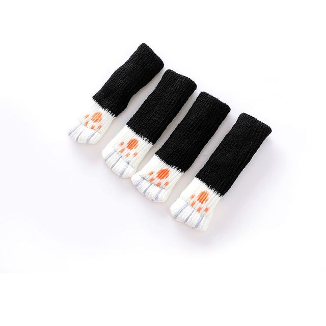 Knitted Cat Paw Chair Table Leg Socks