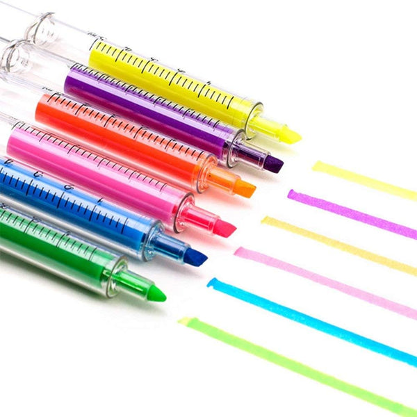 Syringe Pens and Highlighter Bundle Set