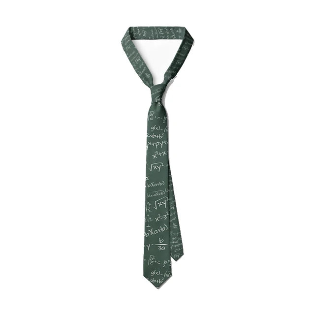 Math Themed Tie