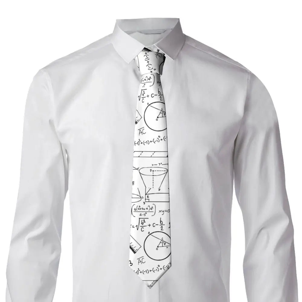 Math Themed Tie