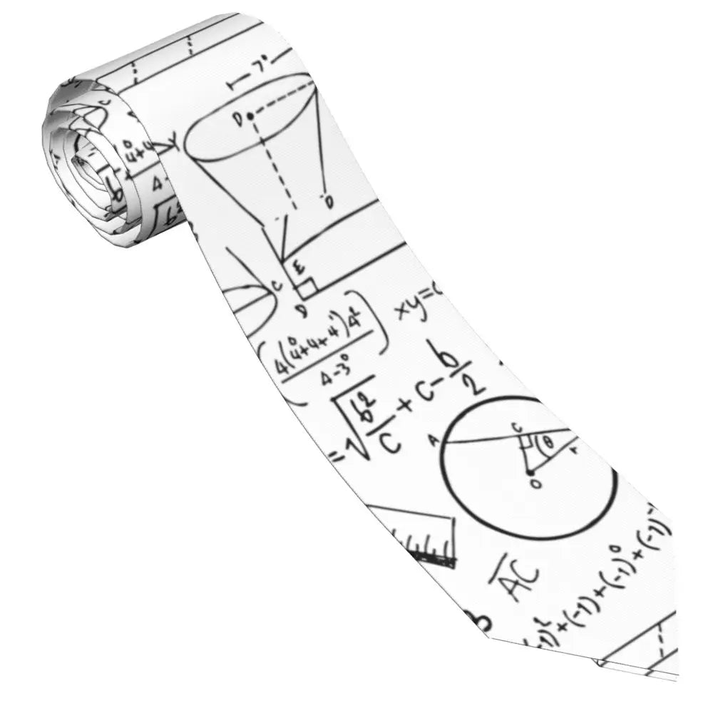Math Themed Tie