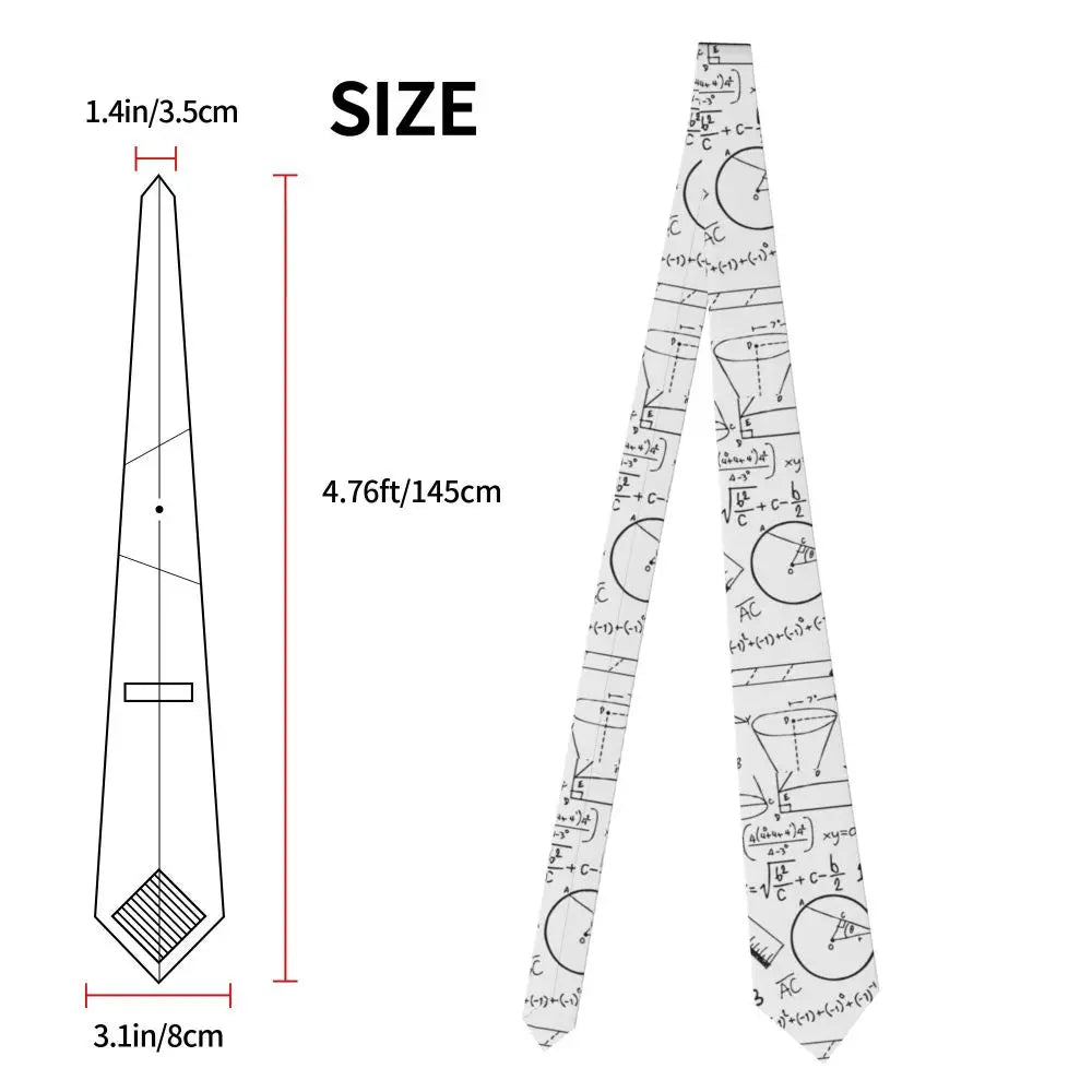 Math Themed Tie