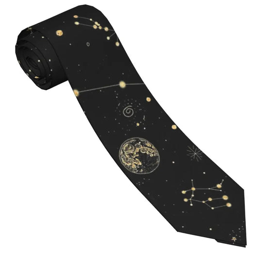 Astronomer Galaxy Themed Tie