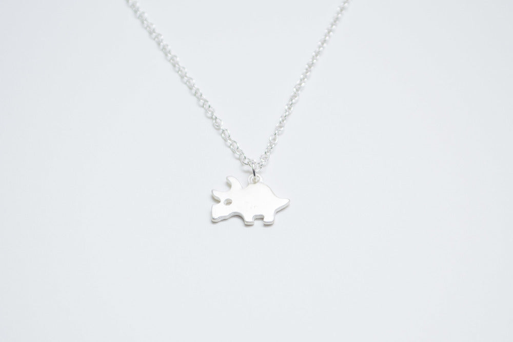 Triceratops Necklace