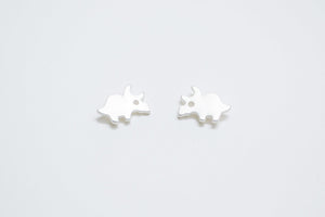 Triceratops Earrings