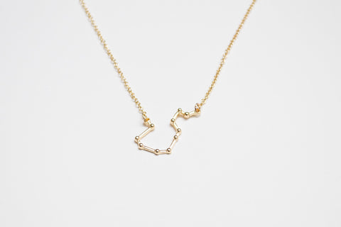 Aquarius, the Water Bearer Necklace