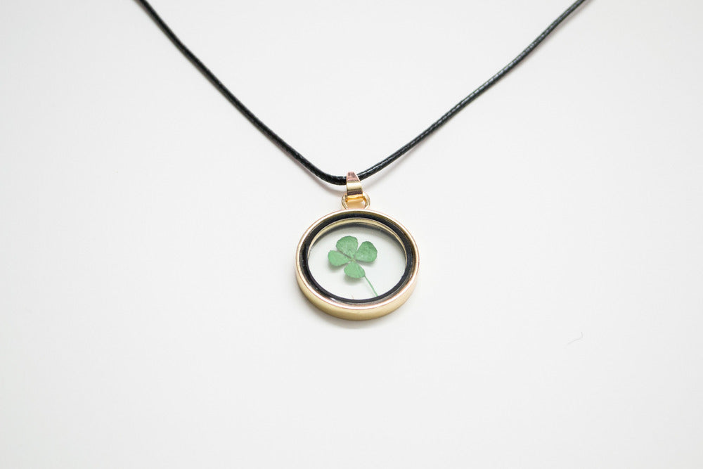 Lucky Four Leaf Clover Necklace