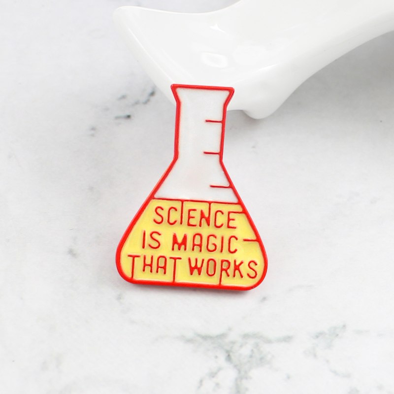 Science is Magic that Works Pin/Brooch