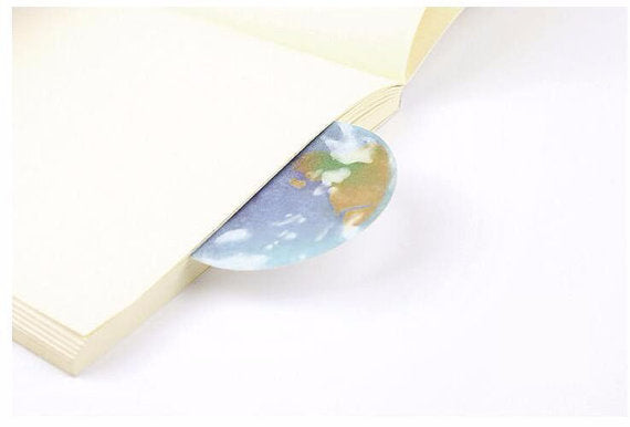 Earth Post-It Sticky Notes Memo