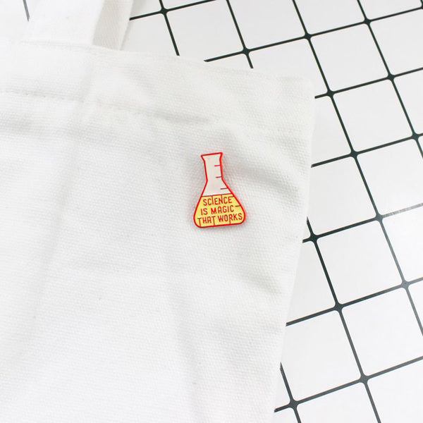 Science is Magic that Works Pin/Brooch