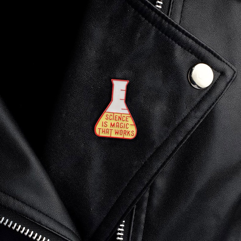 Science is Magic that Works Pin/Brooch